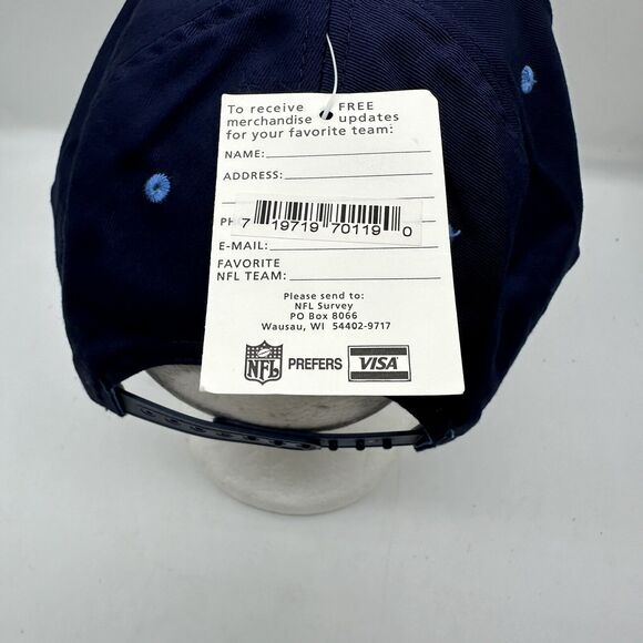 NWT Tennessee Titans NFL Gameday Adjustable Snapback Hat Cap Blue Two Tone Logo - Picture 6 of 9